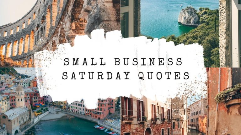 Small Business Saturday Quotes